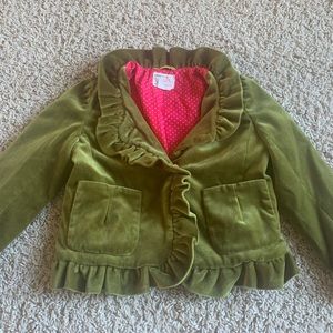 CrewCuts girl’s  green blazer